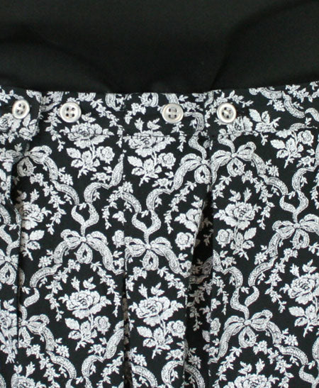 Rosedale Walking Skirt - Black and White