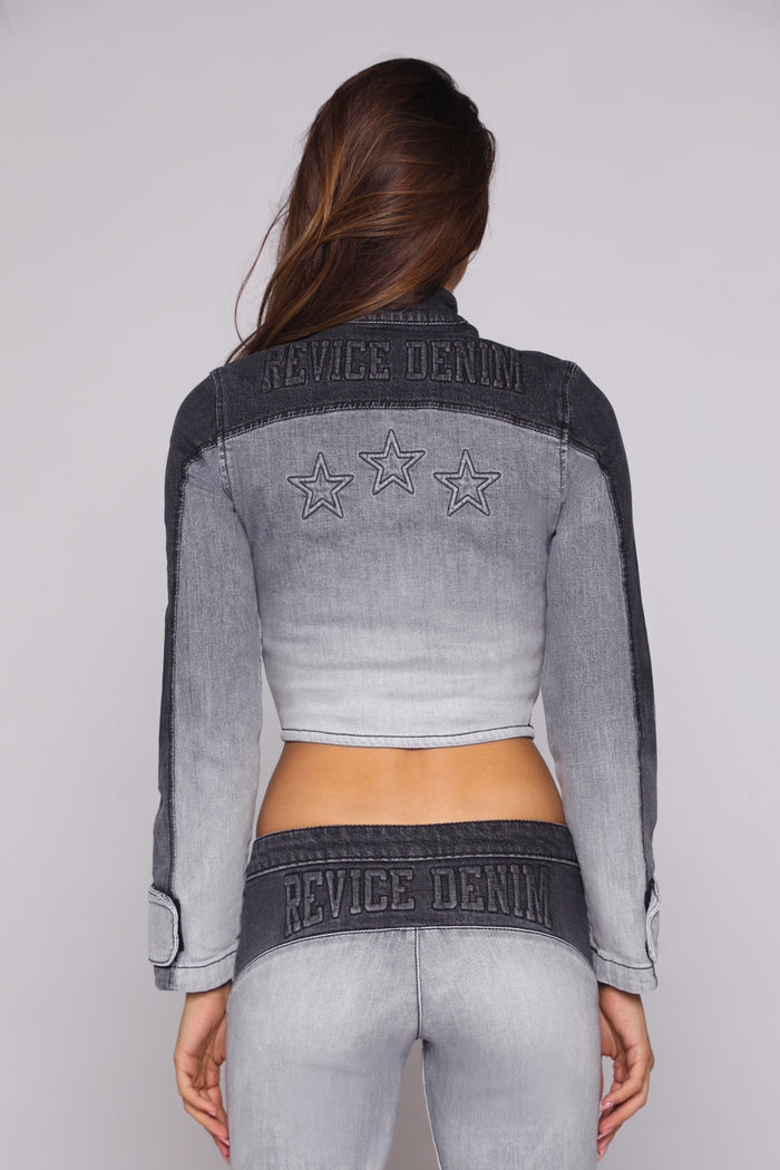 ROXY MOTO JACKET / SMOKE N’ MIRRORS