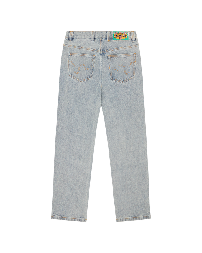 Running Dog Double Scoop Denim Pant
