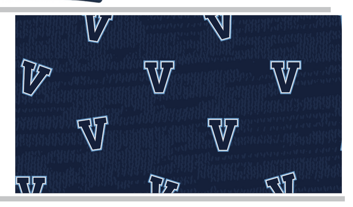 *SALE* League Polo with Athletic V print