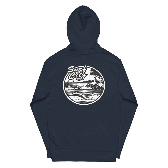 Santa Cruz Surf City Hoodie - Premium Men's Hoodie from Santa Cruz Surf Shop