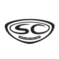 Santa Cruz Surf Shop Shield Large Sticker - Authentic SC Surf Shop Shield Sticker - RFE Marketing Ventures