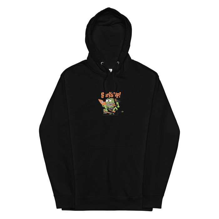 Santa Cruz Surf's Up Hoodie - Premium Men's Hoodie from Santa Cruz Surf Shop - RFE Marketing Ventures