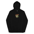 Santa Cruz Surf's Up Hoodie - Premium Men's Hoodie from Santa Cruz Surf Shop - RFE Marketing Ventures