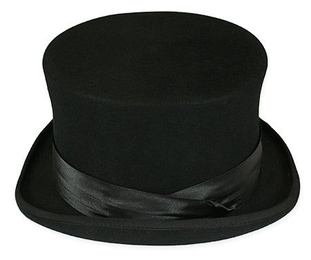 Hat Band - Black Satin