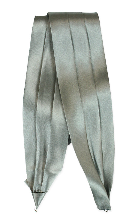 Hat Band - Charcoal Satin