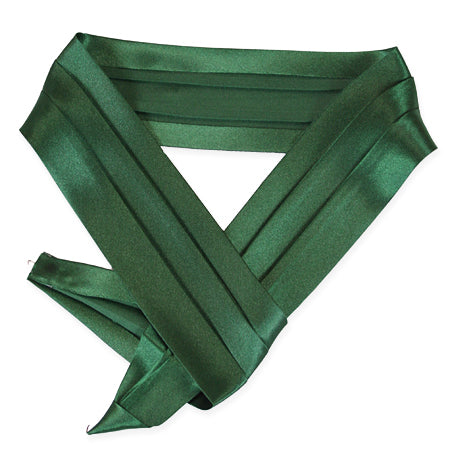 Hat Band - Emerald Green Satin