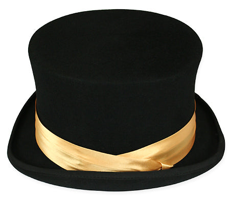 Hat Band - Gold Satin