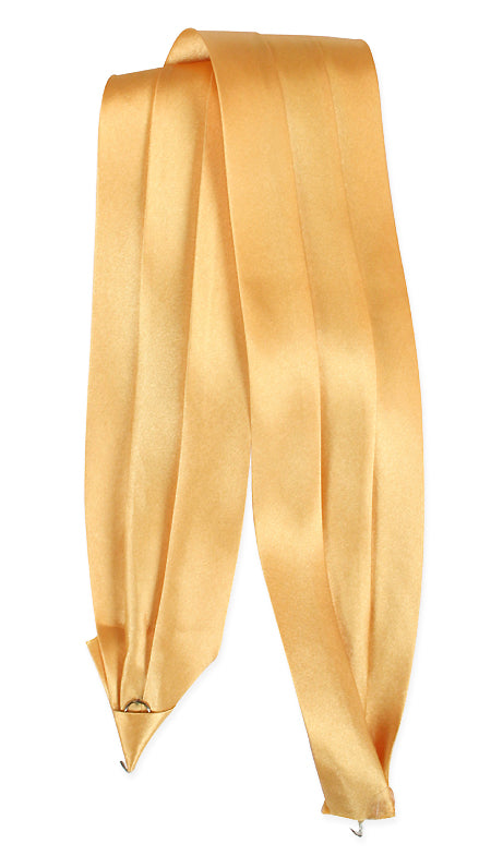 Hat Band - Gold Satin