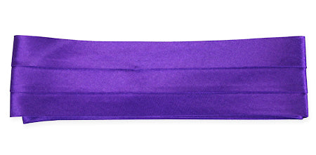 Hat Band - Purple Satin