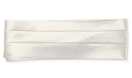 Satin Hat Band - Silver Gray
