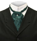 Satin Puff Tie - Green Emerald Isle