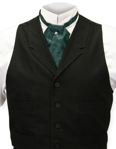 Satin Puff Tie - Green Emerald Isle