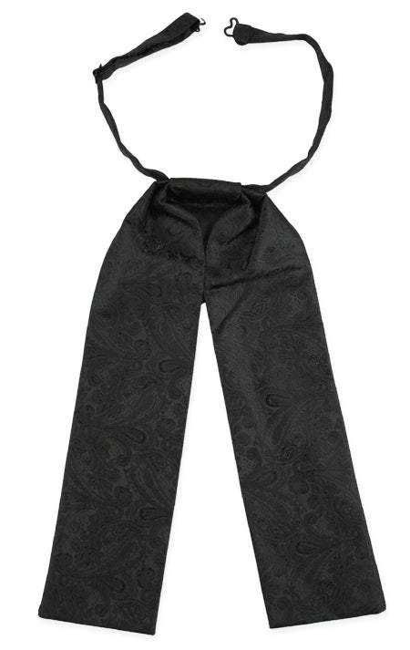 Satin Puff Tie  - Midnight Hour