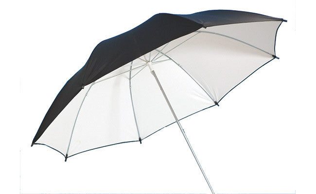 Savage 36" White/Black Umbrella