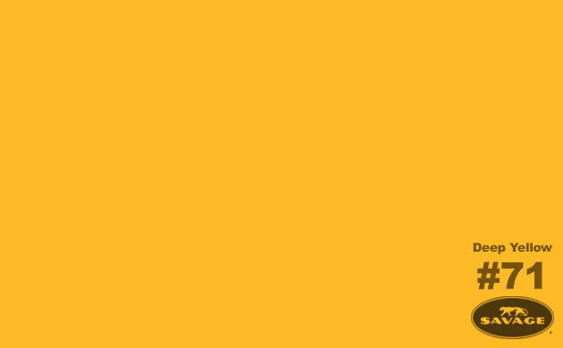 Savage Deep Yellow Seamless Paper