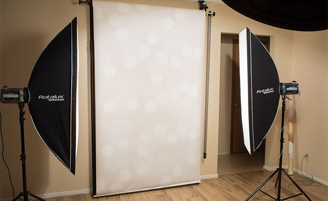 Savage Ivory Glow Printed Background Paper