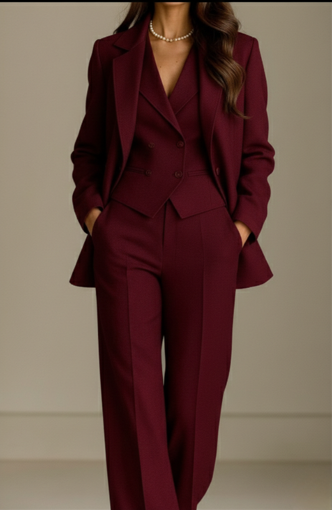 Savvrani™ |  Maci Coat  & Full Suit Set