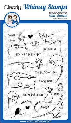 Say Cheese Clear Stamps - Whimsy Stamps