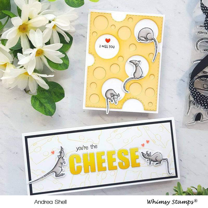 Say Cheese Clear Stamps - Whimsy Stamps