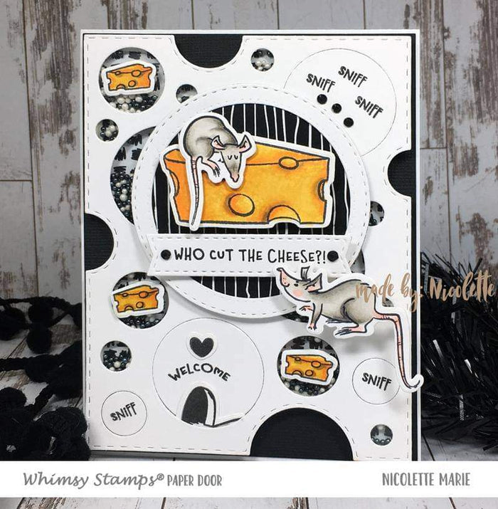 Say Cheese Clear Stamps - Whimsy Stamps