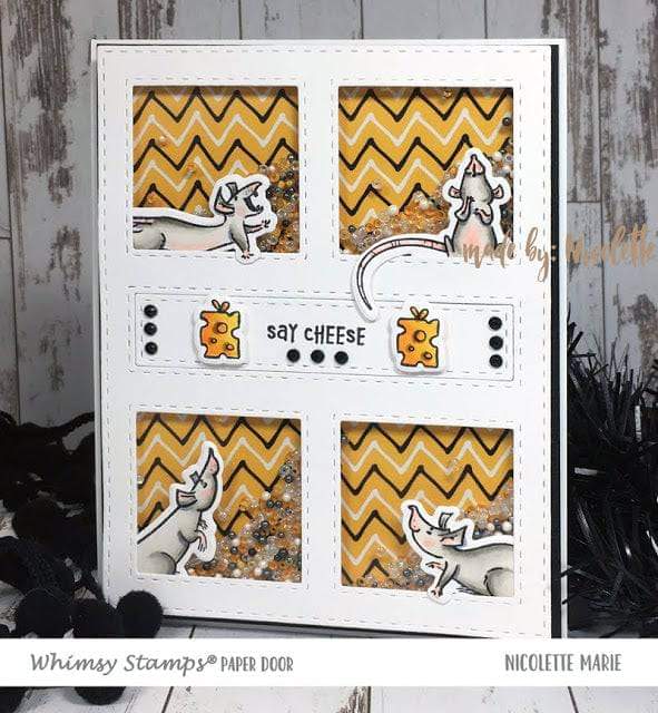 Say Cheese Clear Stamps - Whimsy Stamps