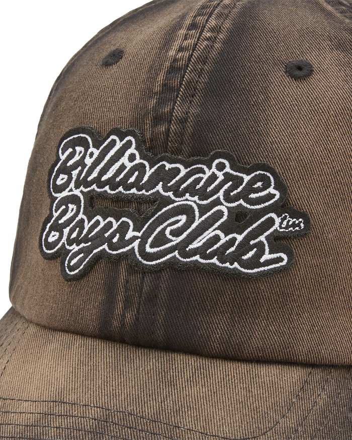 Script Spray Fade Dad Cap