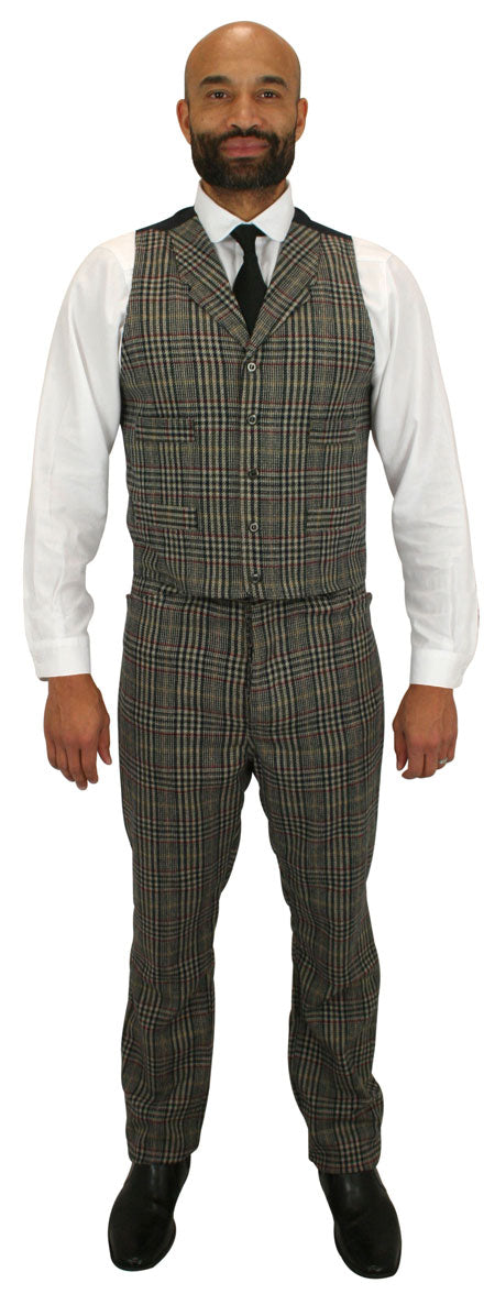 Seafield Vest - Glen Plaid