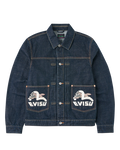 Seagull Print & Emb. Denim Jacket