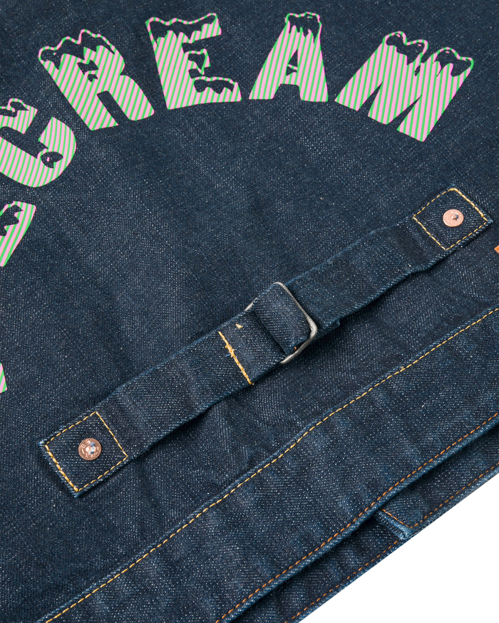 Seagull Print & Emb. Denim Jacket