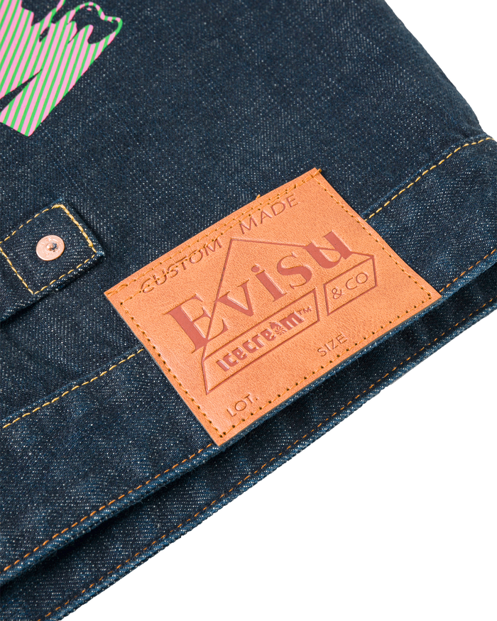 Seagull Print & Emb. Denim Jacket