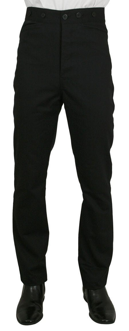 Sebastian Dress Trousers - Black Twill