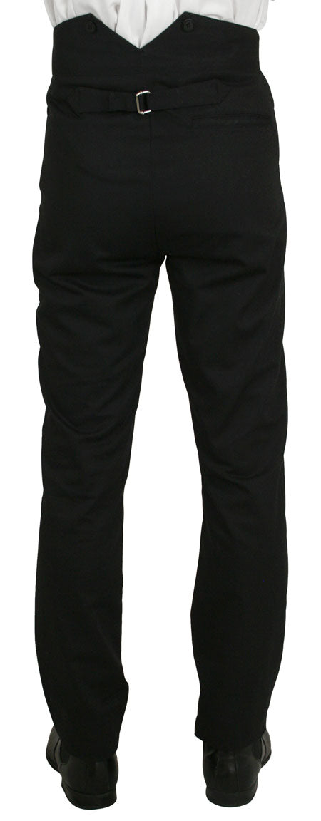 Sebastian Dress Trousers - Black Twill