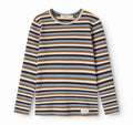 set outfit multi striped tee l/s and leggings - stripes