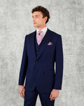 Seymour Virgin Wool Suit Jacket Blue