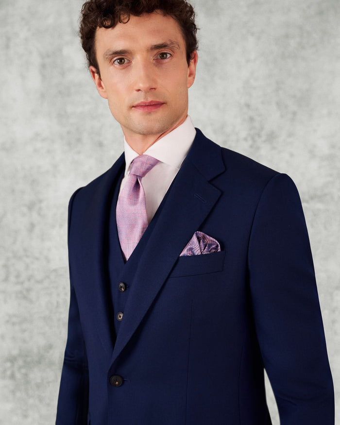 Seymour Virgin Wool Suit Jacket Blue