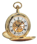 Shield Premium Mechanical Pocket Watch - Gold