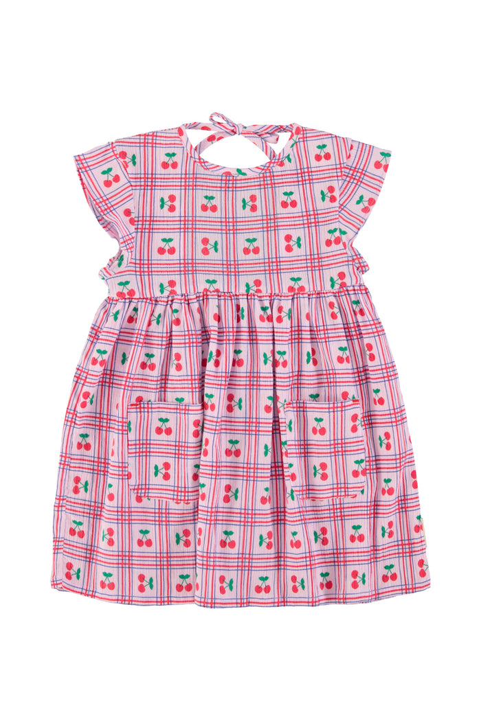 short dress | lilac w/ cherries allover