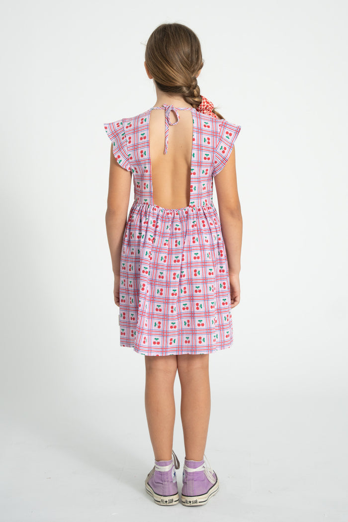 short dress | lilac w/ cherries allover