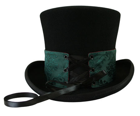 Reversible Hat Spat (Short) - Black Cherry/Emerald Isle