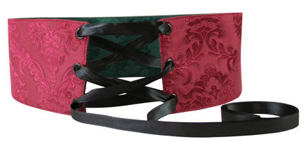 Reversible Hat Spat (Short) - Black Cherry/Emerald Isle