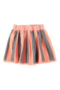 Short Skirt Pink & Green Stripes