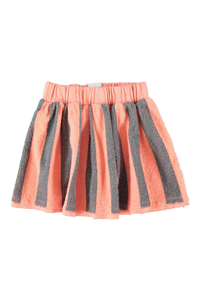 Short Skirt Pink & Green Stripes