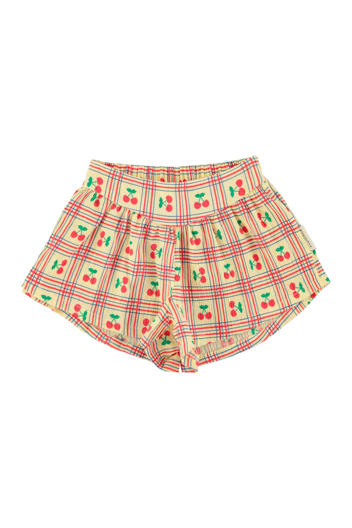 shorts | light yellow w/ cherries allover