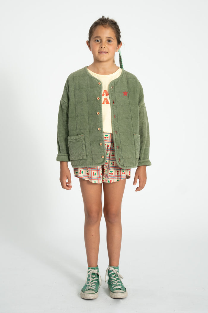 shorts | light yellow w/ cherries allover