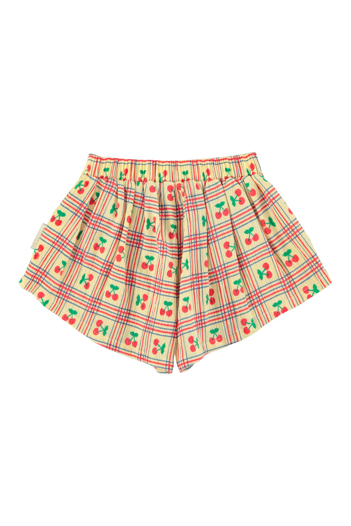 shorts | light yellow w/ cherries allover