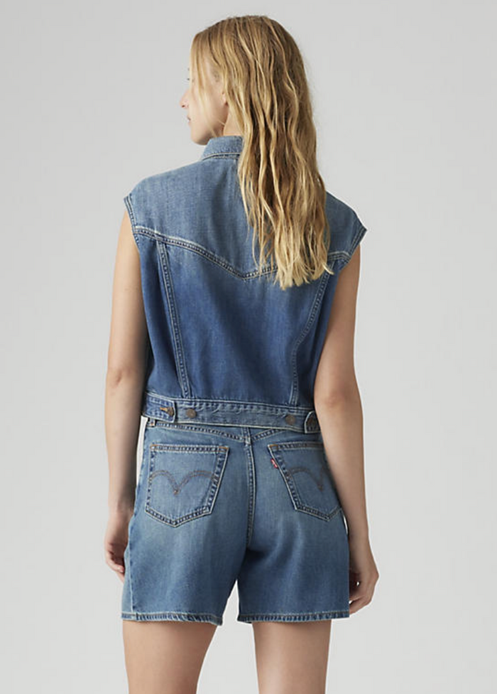 Shrunken 90s Vest