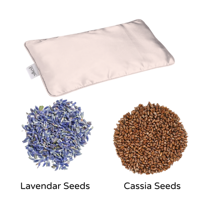 Silk Aromatherapy Weighted Eye Mask Pillow