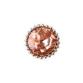 Silver Beaded Tie Tack - Champagne
