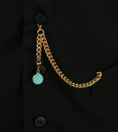 Albert Pocket Watch Chain - Gold